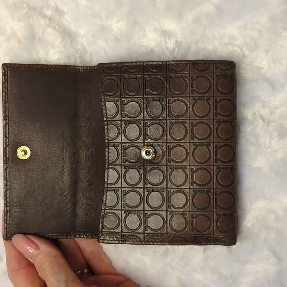 Salvatore Ferragamo Brown Wallet - Picture 6 of 9